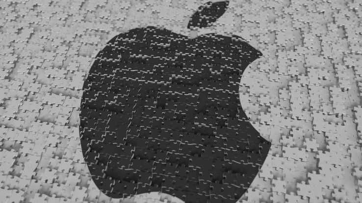 apple logo puzzle