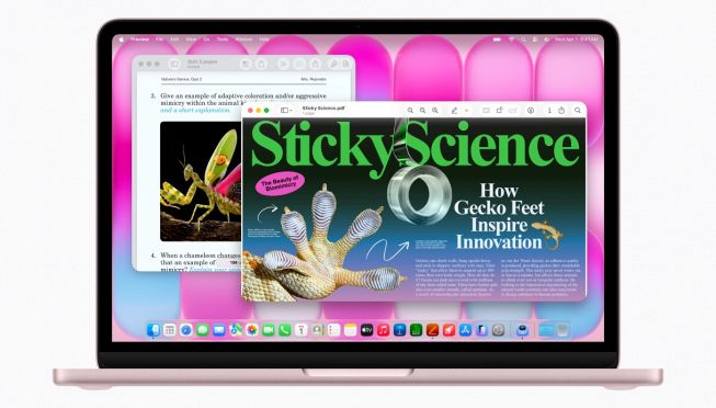 Finestre aperte su MacBook Neo
