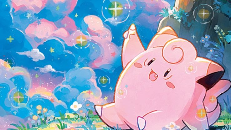 clefairy rara illustrazione