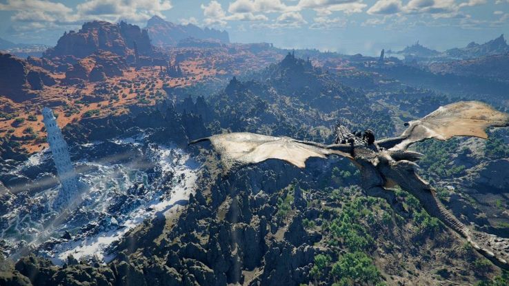 Cavalcare un drago in Crimson Desert