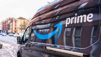 Un furgone Amazon