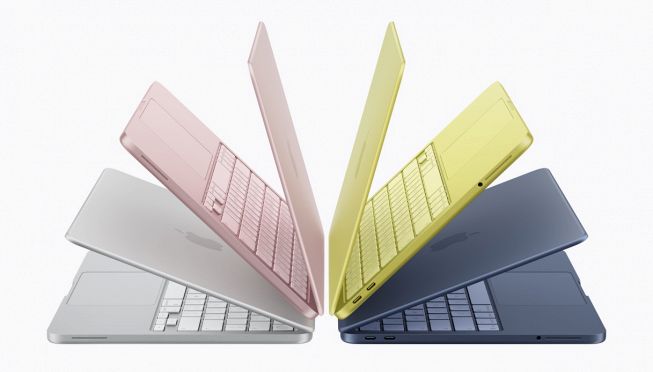 I colori di MacBook Neo