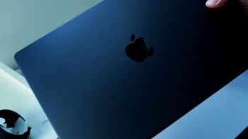 Un MacBook Pro, il laptop Apple