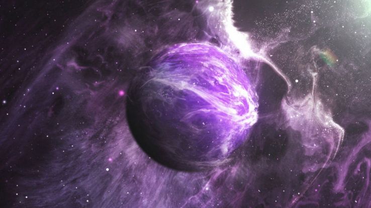 Un pianeta apparentemente di zucchero filato