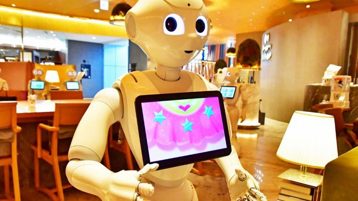 Robot a Shibuya
