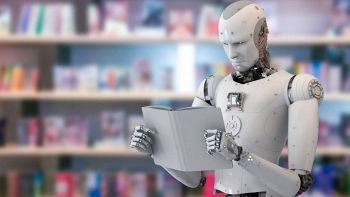 Un robot legge