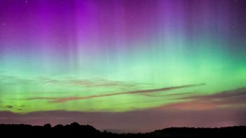 Aurora Boreale in seguito a una tempesta geomagnetica
