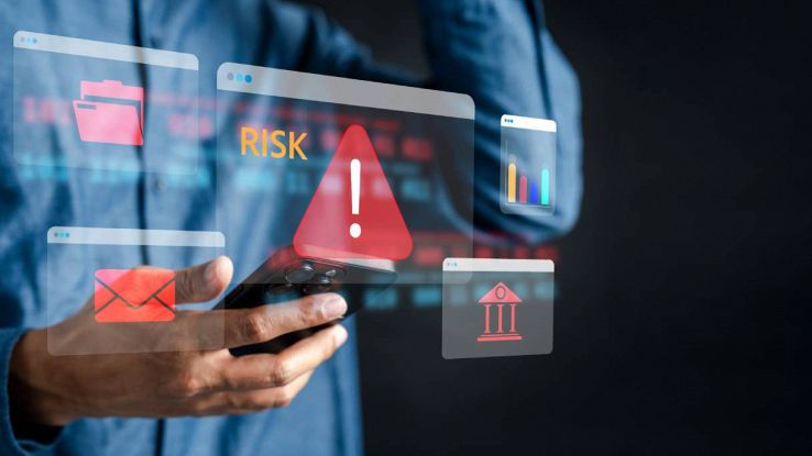 Uno smartphone e allarme rosso