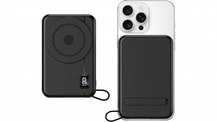 Power bank magnetico, maxi promo sulla ricarica wireless sempre con te