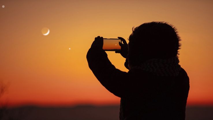 fotografare luna