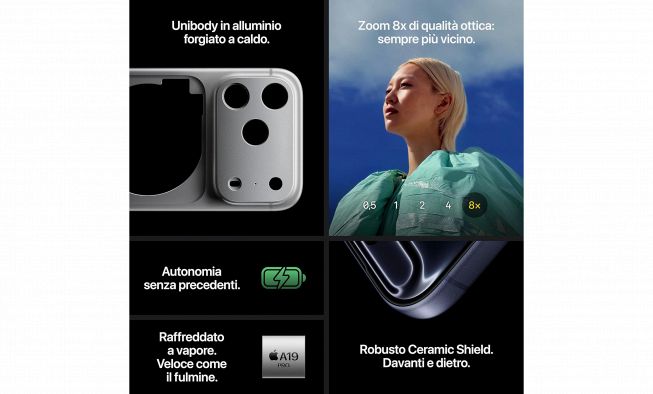 iPhone 17 Pro caratteristiche