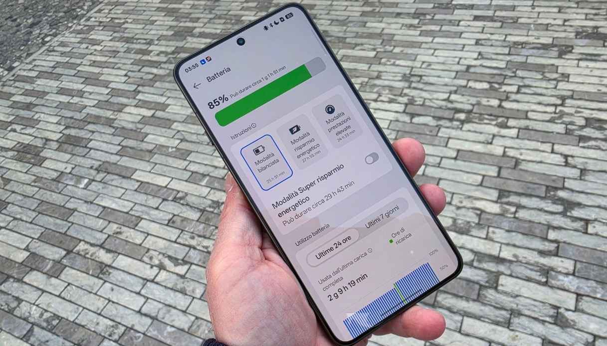 La batteria AI di OPPO Find X9 Ultra