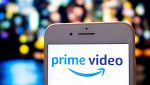 Schermo smartphone con logo Prime Video