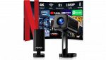 Mini proiettore MENIOO Mini Projector 4K nero su Amazon