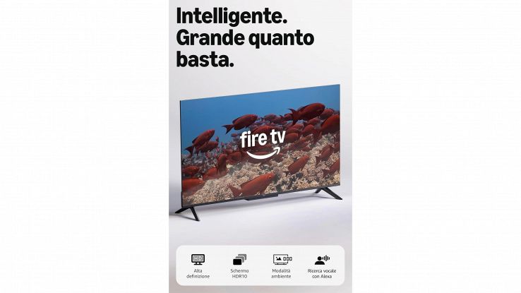 Smart TV Amazon Ember Serie 2 da 32 pollici su Amazon