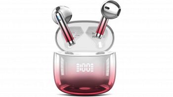 Cuffie Bluetooth Ddidbi rosse su Amazon