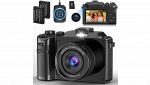 Macchina Fotografica 4K con zoom 18X su Amazon