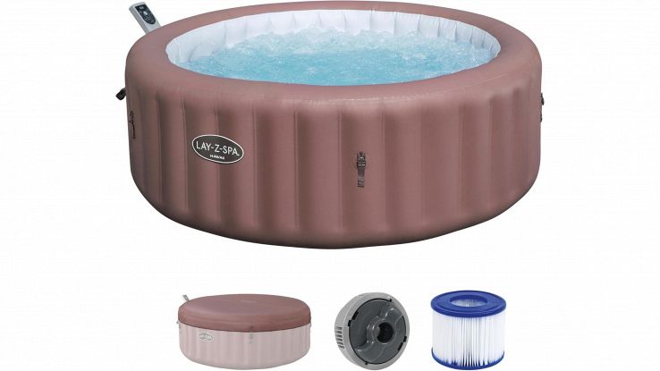 Minipiscina idromassaggio Bestway Hawaii Lay-Z-Spa su Amazon