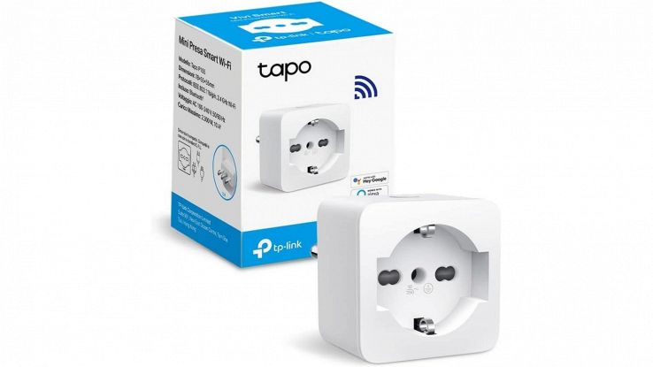 Presa smart Tapo P105 bianca compatta