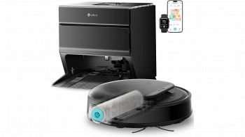 Robot aspirapolvere Lefant M5 MAX nero con base multifunzione