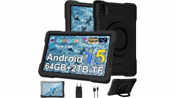 Tablet UJJ 10 pollici nero con custodia su Amazon