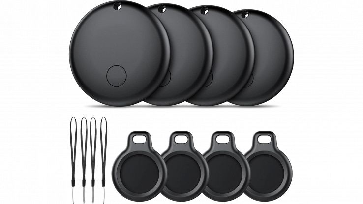 Android Smart Tag tracker Bluetooth nero
