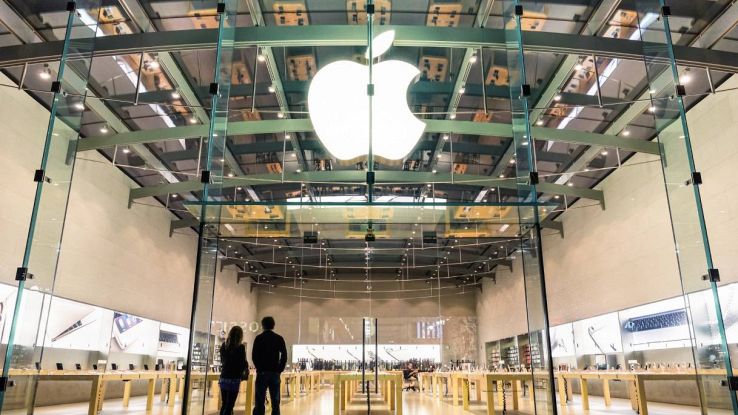 La foto di un Apple Store