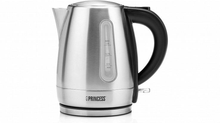 Bollitore elettrico Princess 236023 in acciaio inox nero