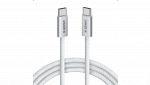 Anker Zolo Cavo da USB-C a USB-C bianco intrecciato da 1,8 metri