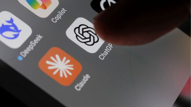 App di chatgpt su smartphone