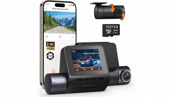 70mai Dash Cam A410 anteriore e posteriore per auto