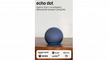 Echo Dot ultimo modello colore blu notte