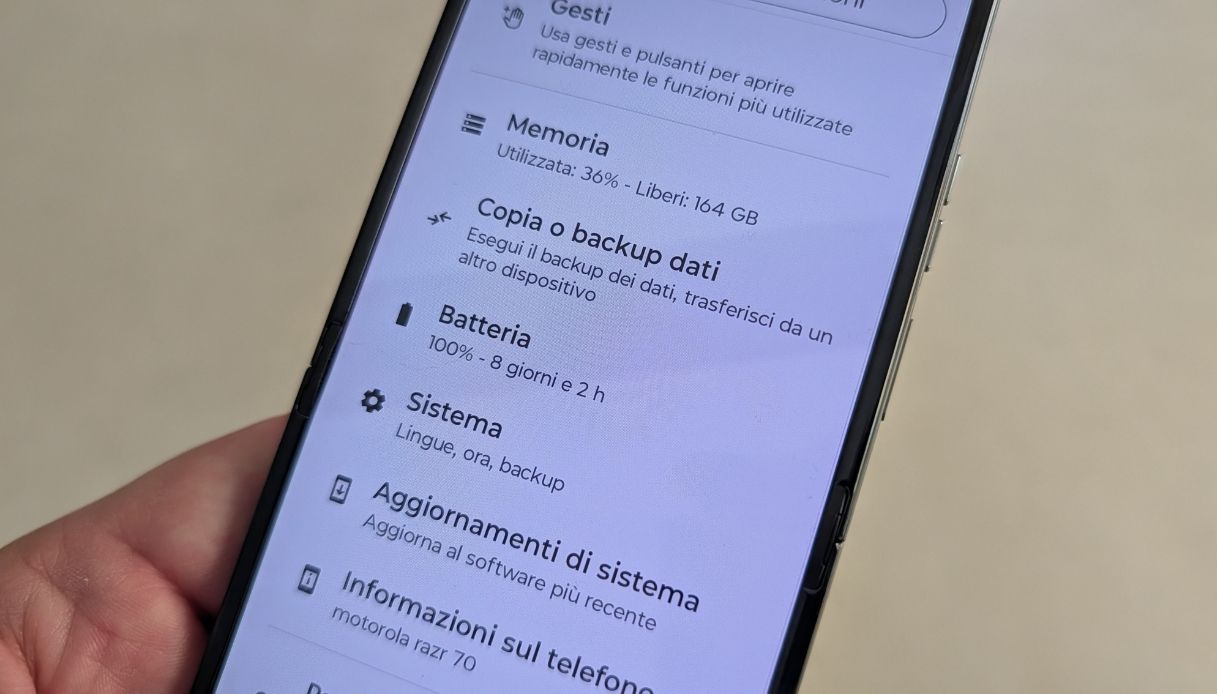 Mootorola Razr 70