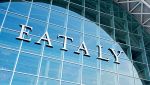 Grande vetrata con marchio Eataly