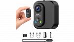 Mini Action Cam 4K indossabile con custodia di ricarica