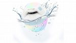 Musicman BT-X60 altoparlante Bluetooth impermeabile blu-bianco