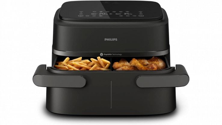 Philips Airfryer Serie 1000 friggitrice ad aria nera