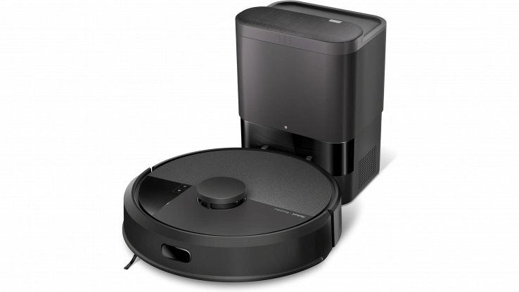 Robot aspirapolvere iRobot Roomba 105 Combo nero con stazione autosvuotamento