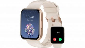RUIMEN Smartwatch Uomo Donna con display AMOLED nero