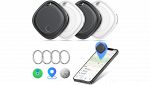 Smart Tracker 4 pezzi Ajblg per chiavi e bagagli
