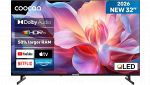 Smart TV coocaa 32 pollici QLED HD con HDR