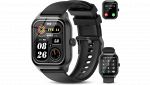 Smartwatch Uomo Donna zaisia con display 2,01 pollici nero