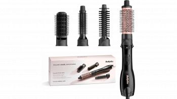 Spazzola ad aria calda BaByliss Smooth Finish 1200 nero rosa