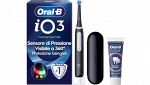 Spazzolino elettrico Oral-B iO 3 nero con custodia e dentifricio