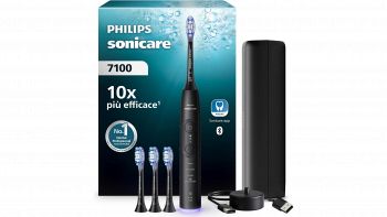 Spazzolino elettrico Philips Sonicare 7100 nero con custodia