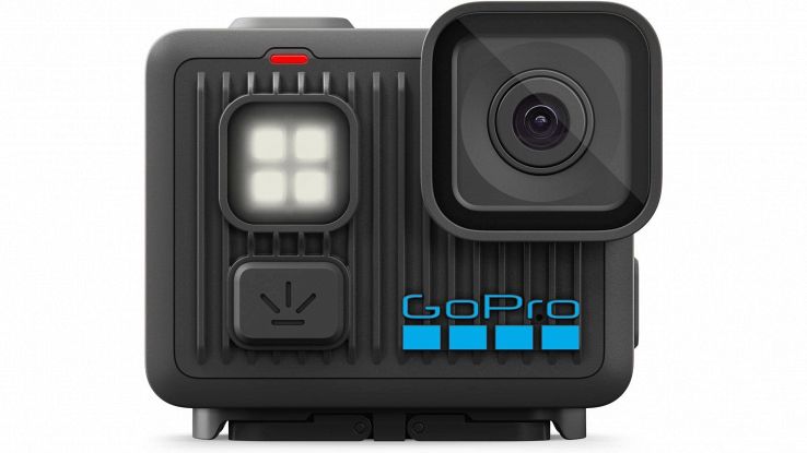Action camera GoPro LIT HERO nera con luce integrata