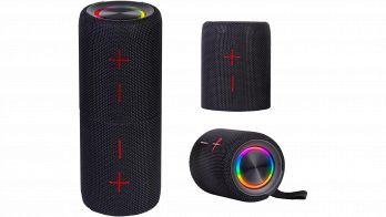 Altoparlante portatile Trevi XR 8A44 DOUBLE nero separabile in due unità