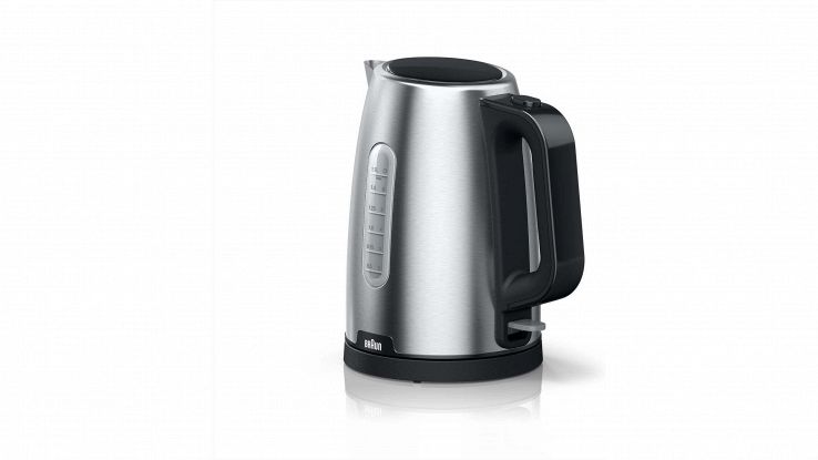 Bollitore elettrico Braun PurShine nero da 1,7 litri