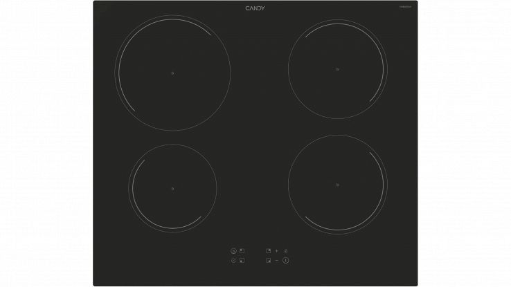 Candy Idea piano cottura a induzione 4 fuochi nero