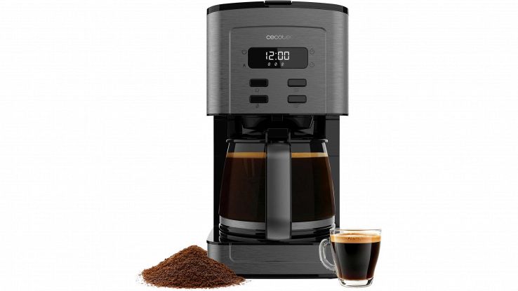 Cecotec Macchina Caffè a Filtro Digitale 12 Tazze Coffee 66 Time